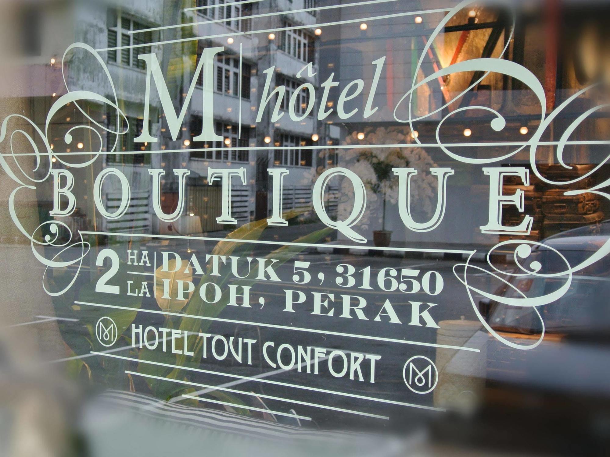 M Boutique Hotel Ipoh Exteriér fotografie